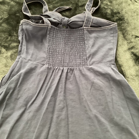 A New Day navy blue, sz XL nautical themed sundresse - Picture 9 of 12